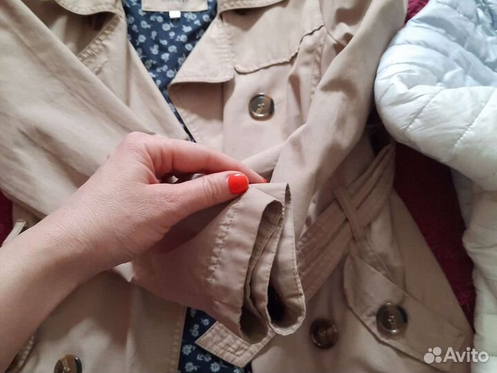 Короткий тренч C&A, куртка, бомбер