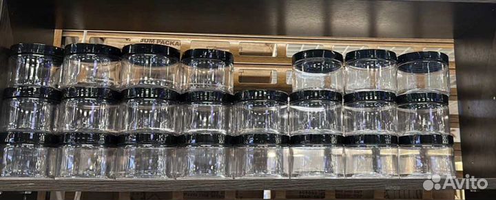 Пэт банки с крышками, услуга фасовка