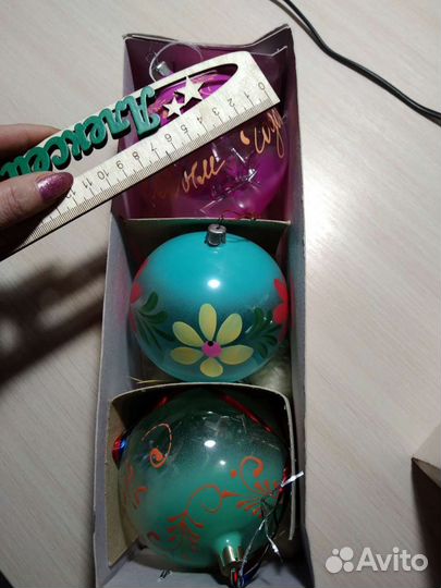 Елочные игрушки СССР