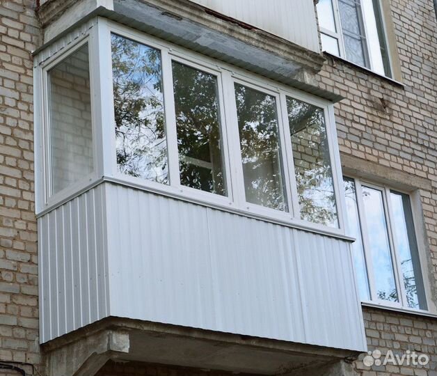 Остекление балконов / Утепление балконов