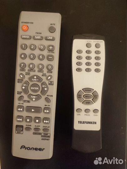 Пульт для колонки или муз центра Telefunken