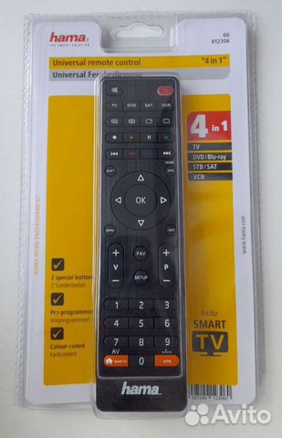 Пульт универсальный Hama H-12306