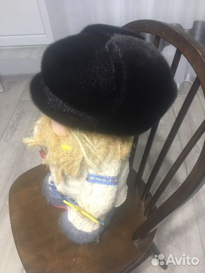 Мужской головной убор, мех нерпы, новый