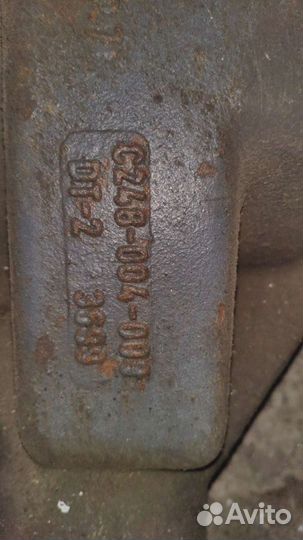 Задний мост Рено маскотт