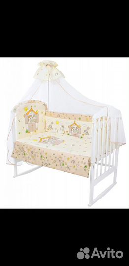Комплект в детскую кроватку бортики