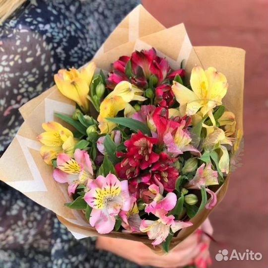 Шикарный Букет из Альстромерий Доставка