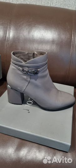 Ботильоны натуральная кожа 38