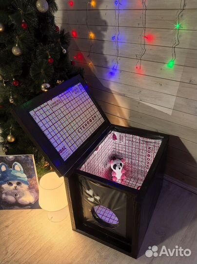 Домик для кошки уличный