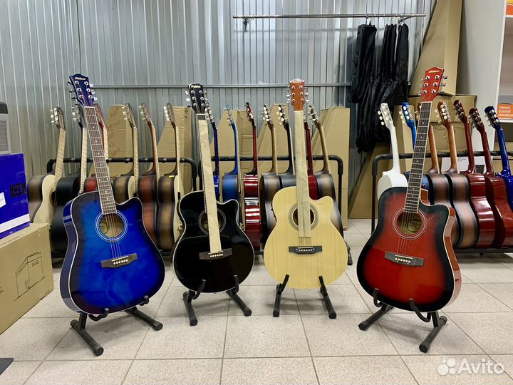 Акустическая гитара новая + доставка