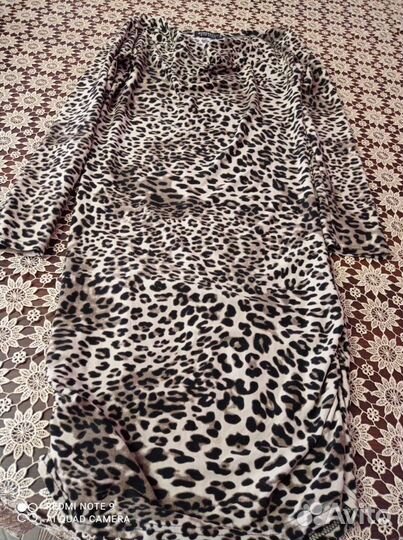 Тигровое платье