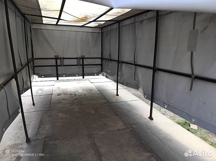 Тент и каркас на газель 4,2