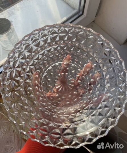 Ваза хрустальная СССР