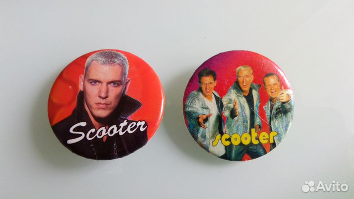 Значки Scooter