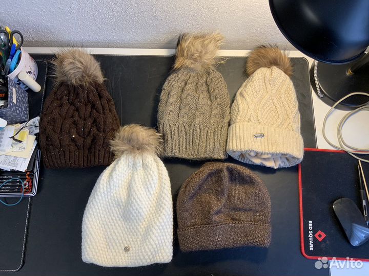 Шапки детские для девочки и женские