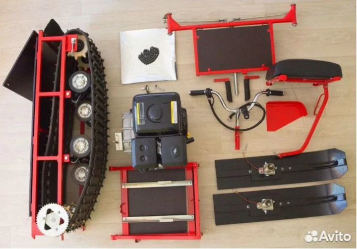 Мото снего ход разборный Аяврик