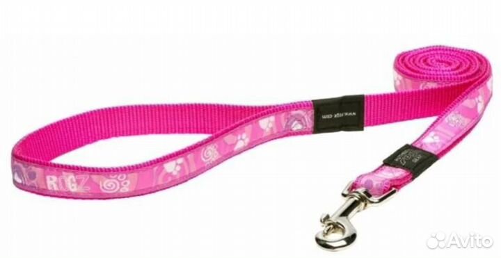 Шлейка Japan Premium Pet, красная + поводок rogz