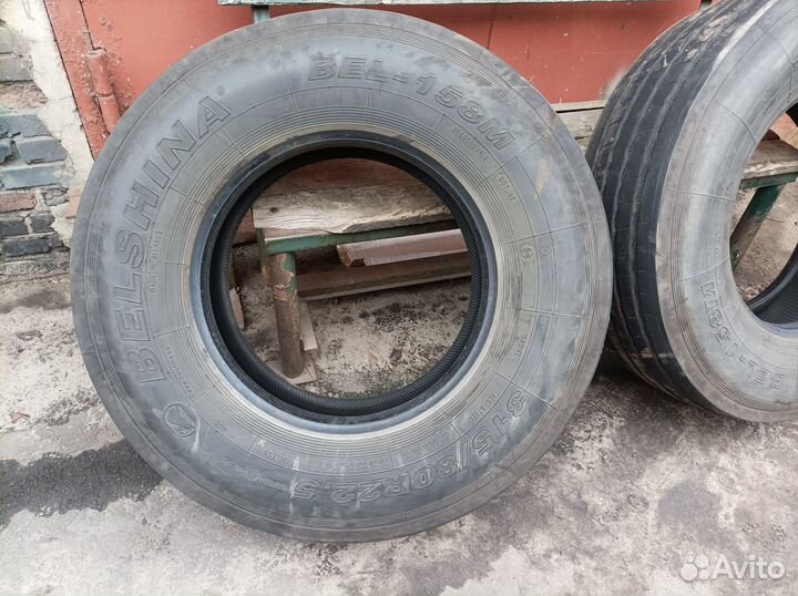 Шина грузовая 315/80 R22.5 Белшина Бел-158M Рулева