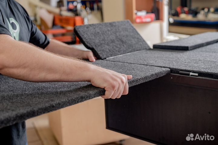 Автомобильный спальник - органайзер с кухней