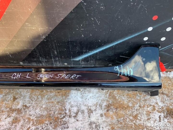 Накладка на порог (наружная) Mazda 6 GH