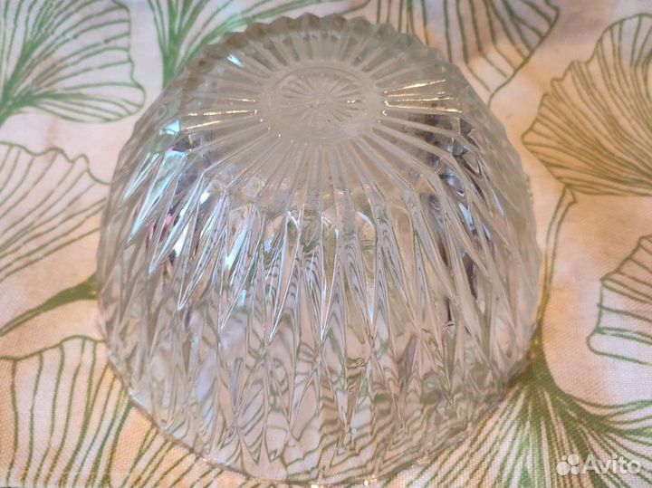Салатники СССР хрусталь и стекло