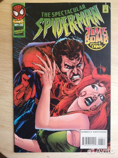Комикс The spectacular Spider-man #228 1995 г