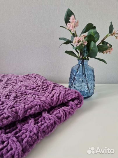 Плед детский плюшевый