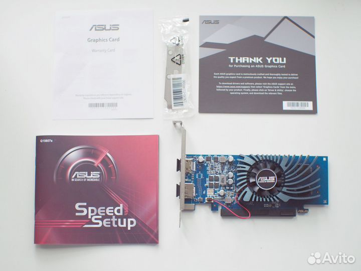 Видеокарта Asus GeForce GT 1030 2G, GT1030-2G-BRK