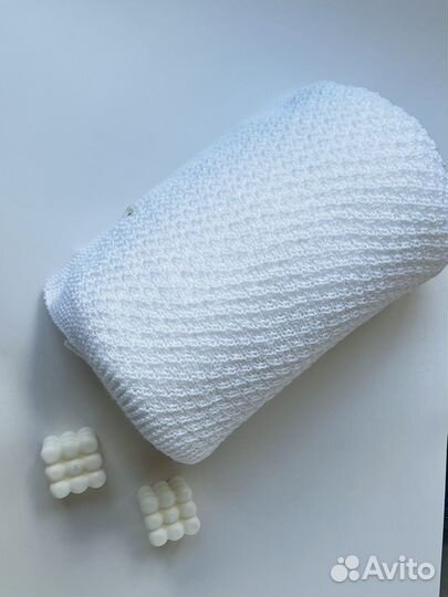 Плед вязаный детский