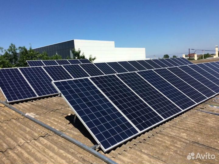 Сетевая солнечная электростанция