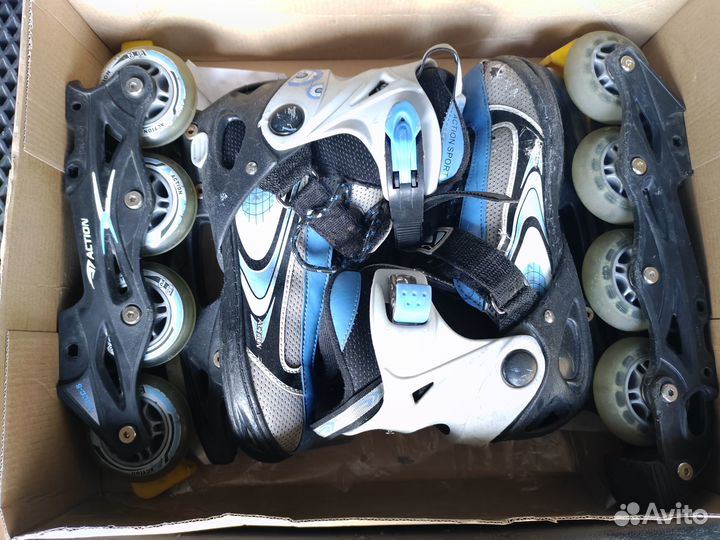 Коньки хоккейные детские