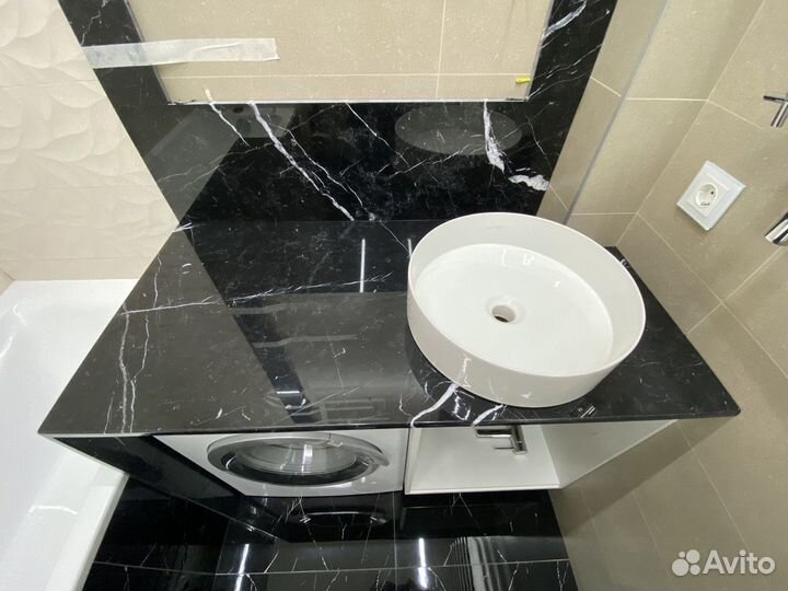 Столешница Раковина из камня