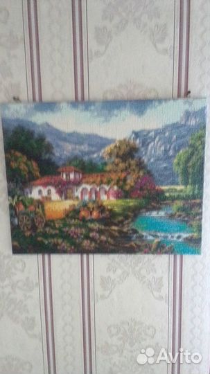 Картина алмазная мозайка готовая