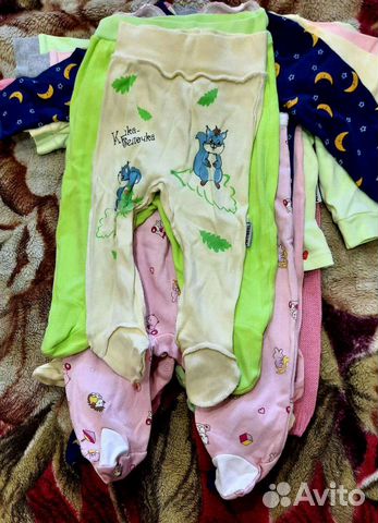 Детские вещи пакетом от 0 до 6 месяцев