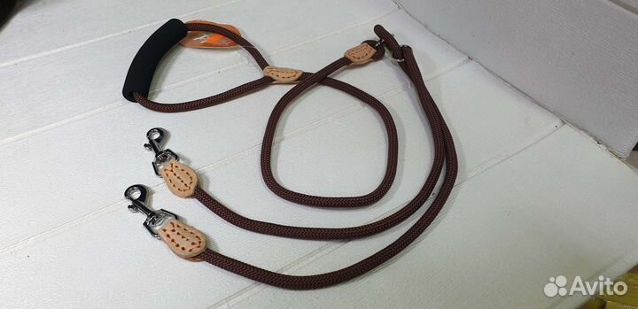 Поводок для двух собак