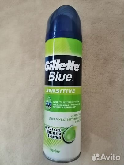 Гель для бритья gillette