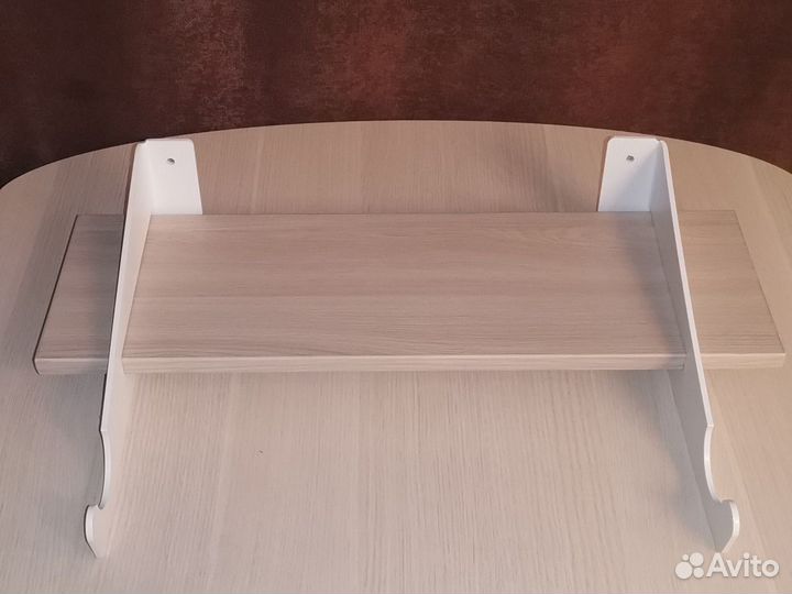 Велосипедный держатель с полкой на стену