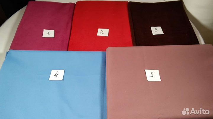 Отрезы вельвета и плащевки времен СССР