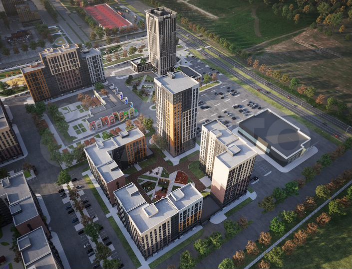 3-к. квартира, 72 м², 18/24 эт.