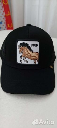 Бейсболка Goorin Bros сетка с лошадью и быком