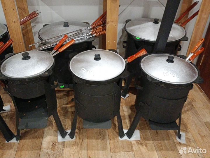 Чугунный казан