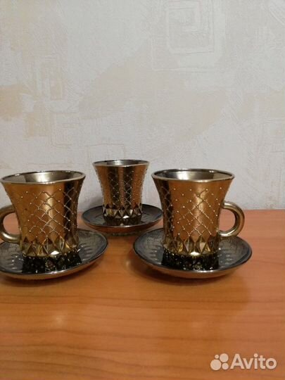 Кофейный набор, стекло