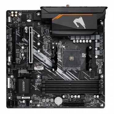 Материнская плата Gigabyte B550M aorus elite AX
