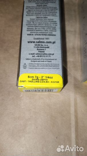 Воблер Salmo Hornet 5