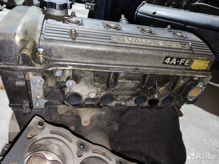 Головка блока цилиндров Toyota Carina E седан 1.6