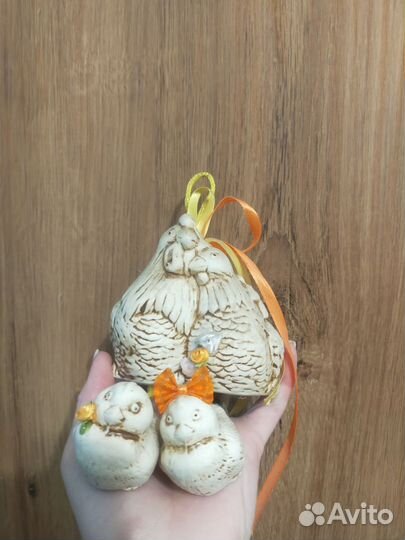 Керамическая подвеска декоративная