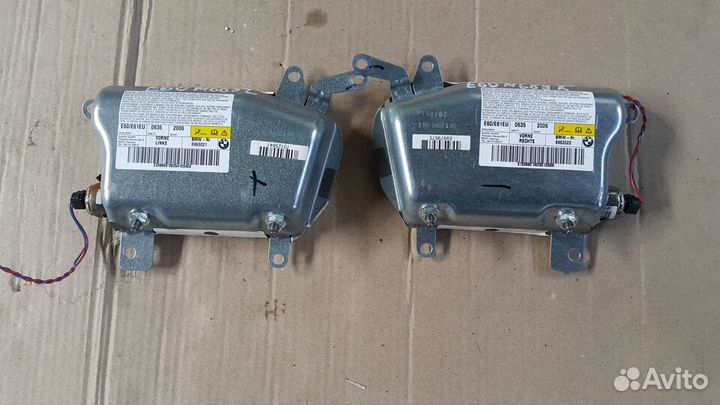 Подушка безопасности дверная левая правая бмв е60