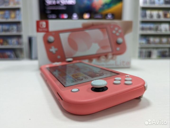 Nintendo Switch Lite прошитая