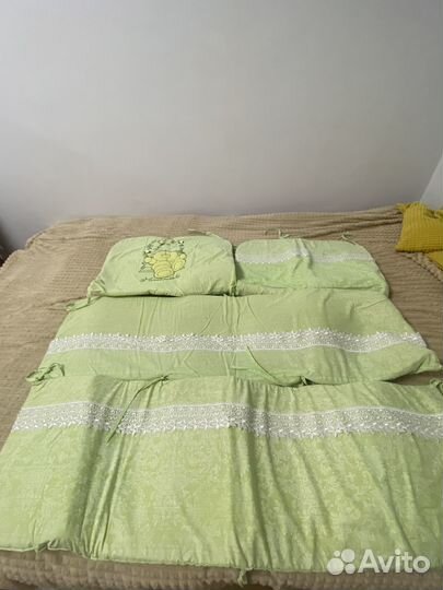 Бортики в детскую кроватку