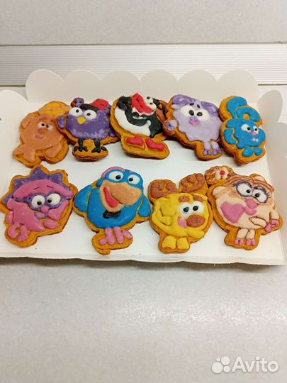 Имбирные пряники на день рождения