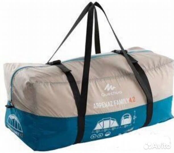 Палатка 4х местная с тамбуром